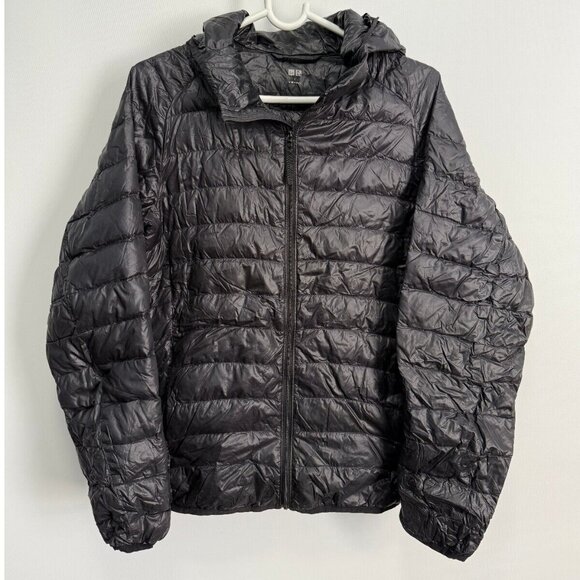 Uniqlo Black Women Puffer Jacket‎ Sz S - Picture 1 of 5